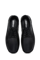 Men's Black Lace-up Leather Casual Shoes | Derimod