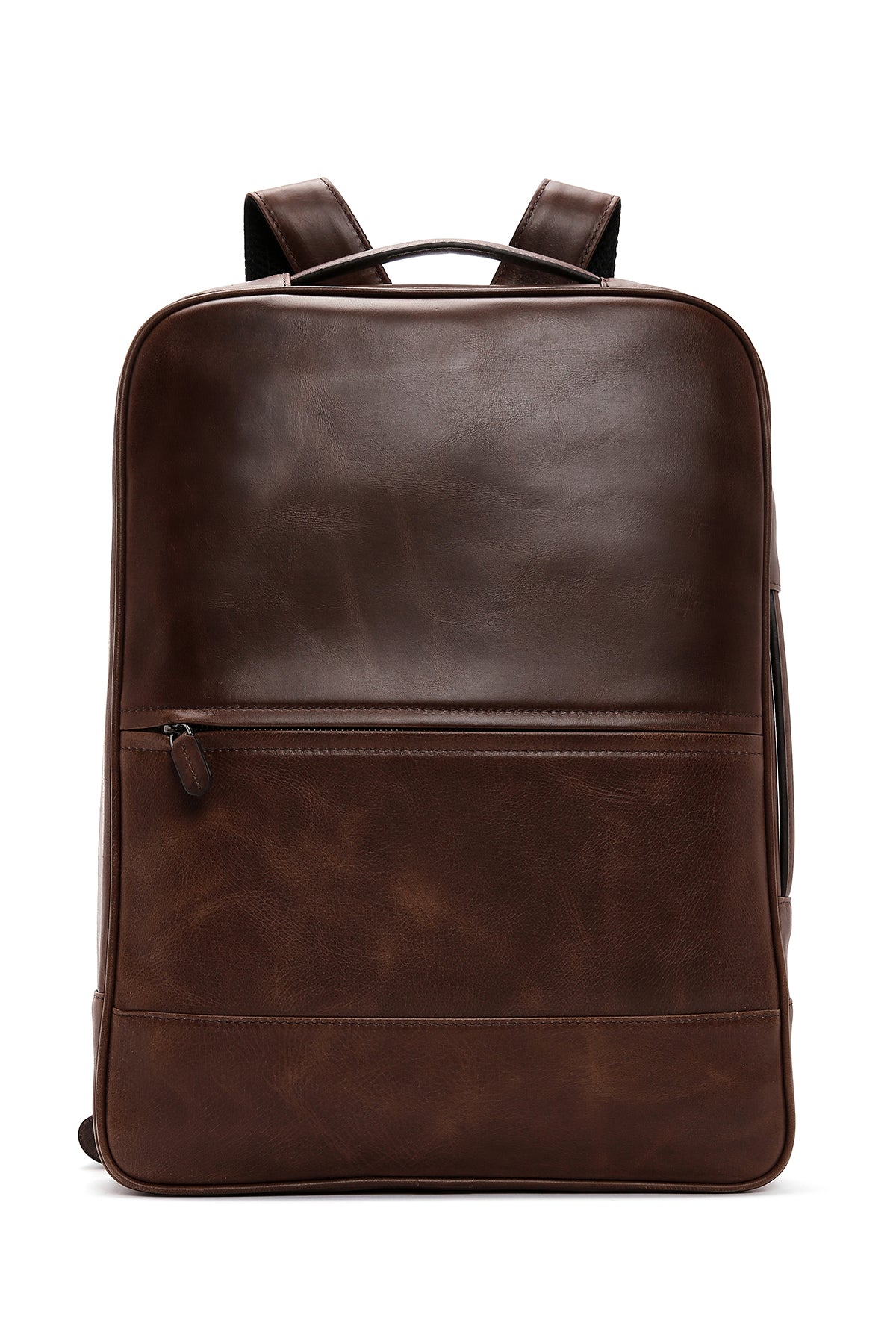 Men's Brown Leather Backpack 23SBD3303CR | Derimod