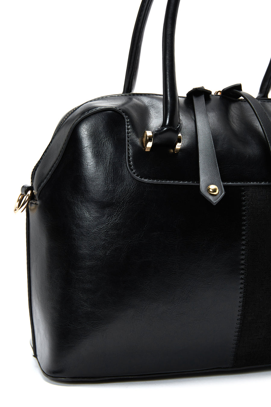 Women's Black Classic Shoulder Bag