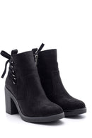 Women's Suede Heeled Boots | Derimod