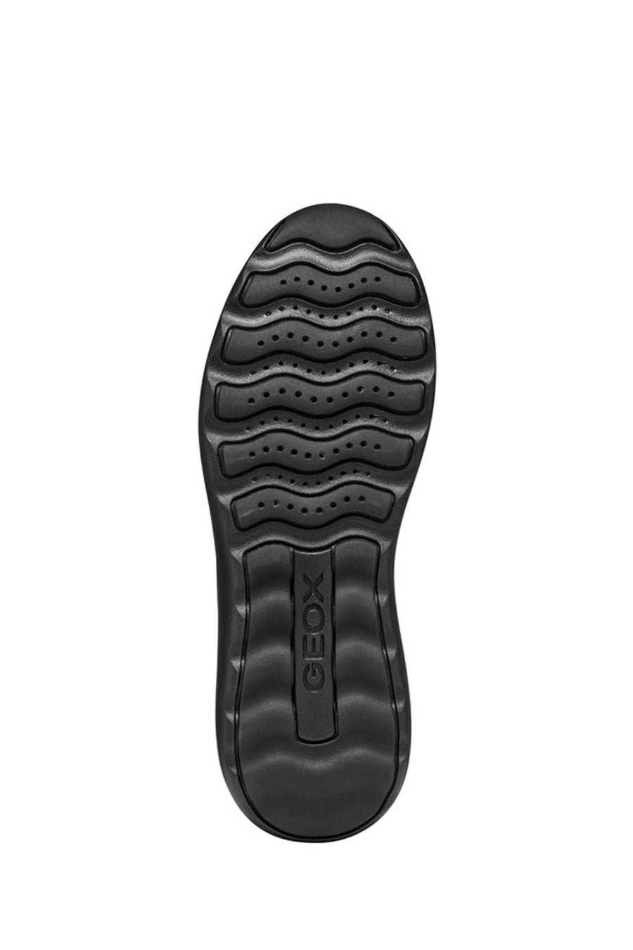 Geox Erkek Siyah U Xtors B - Print.Lea + Smo.Lea Bağcıklı Deri Sneaker