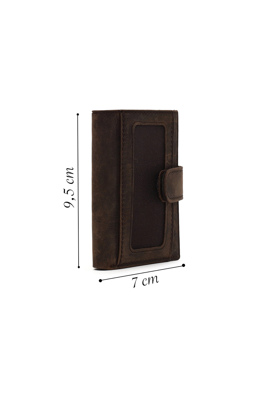 
Men's Brown Leather Card Holder
