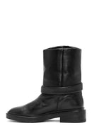 Women's Black Leather Boots | Derimod