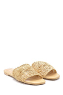 Women's Straw Slippers | Derimod