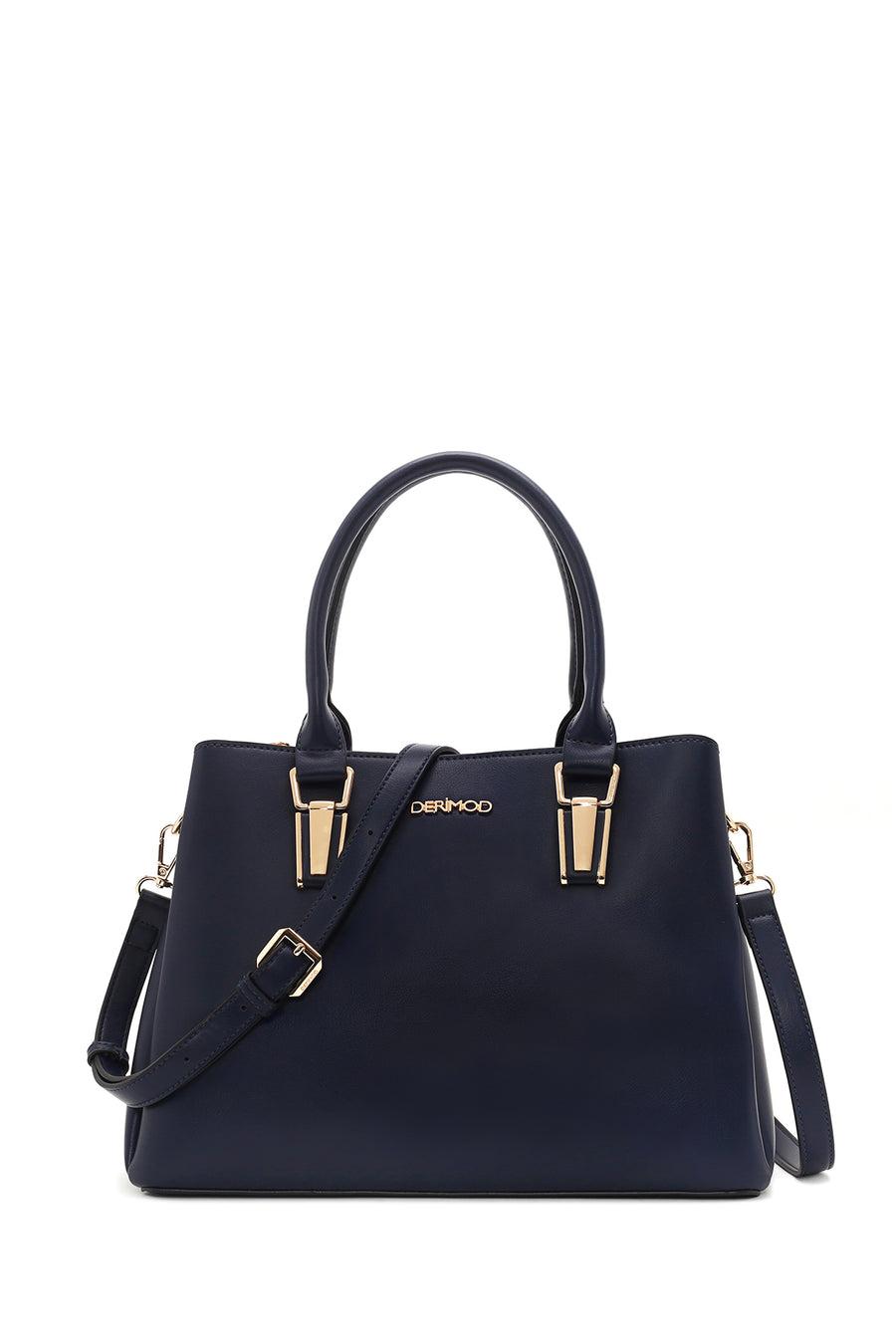 Woman Navy Blue Long-Strap Shoulder Bag WB150005SV | Derimod