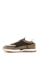 Men's Mink Leather Sneaker | Derimod