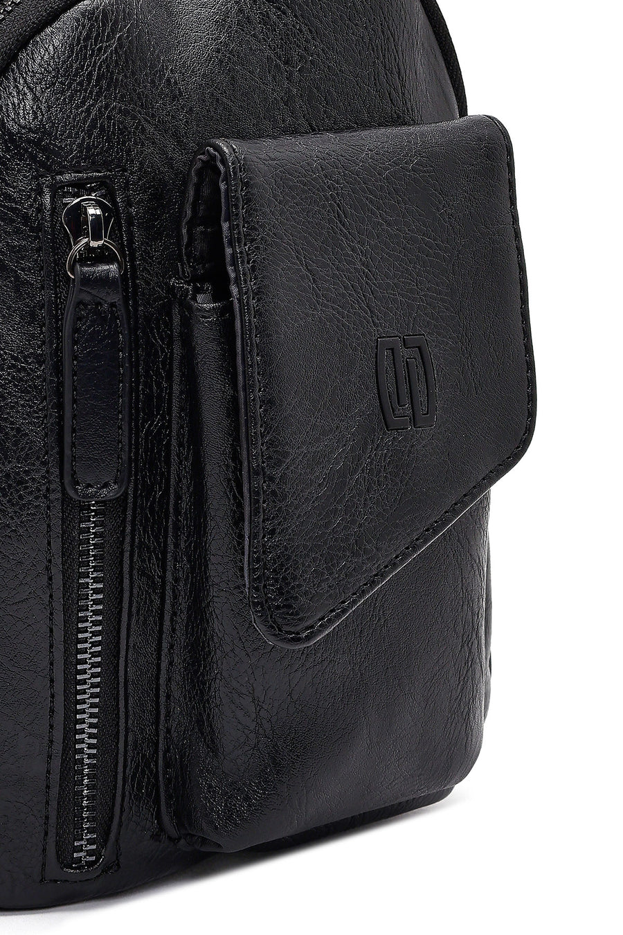 Men's Black Crossbody Bag