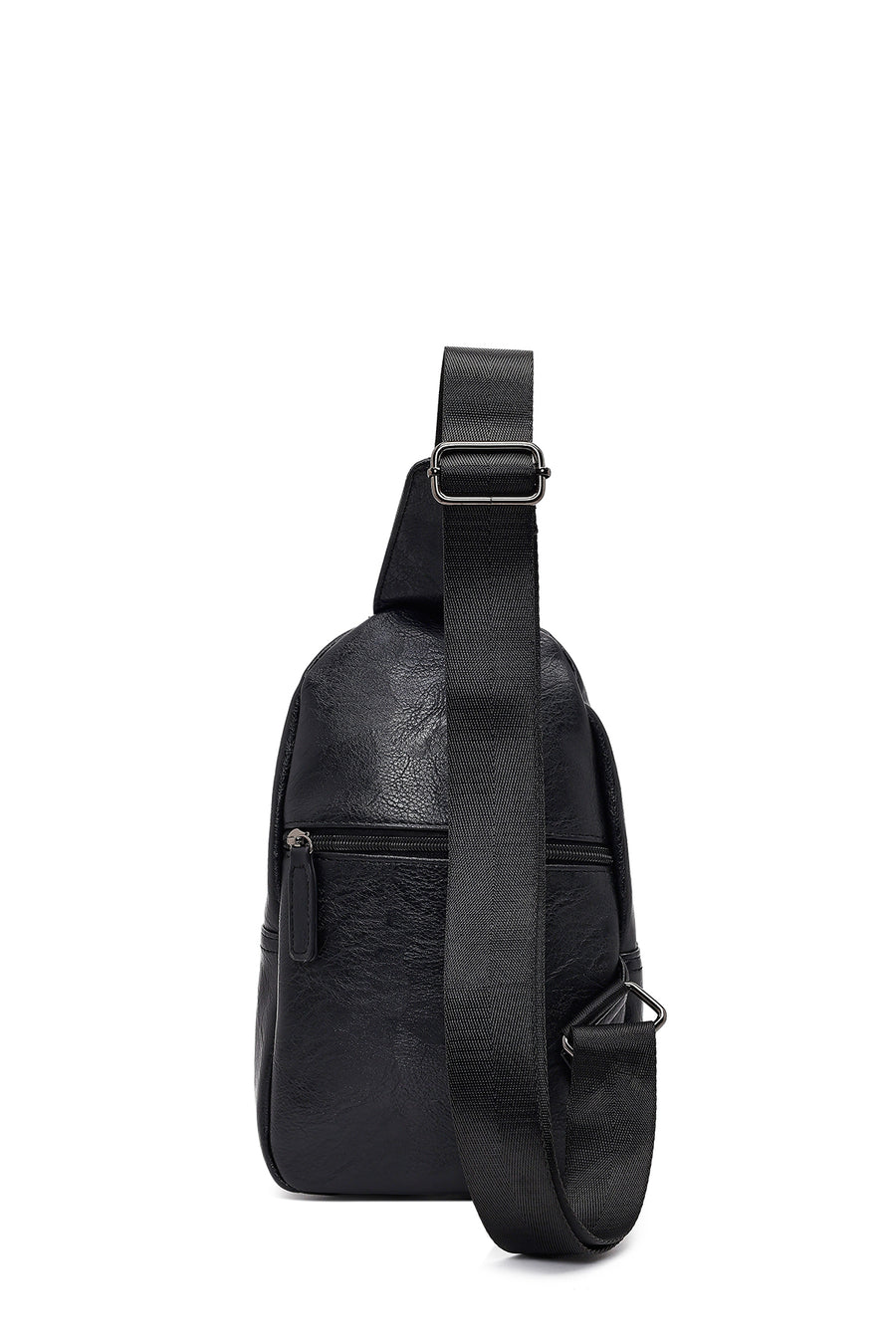 Men's Black Crossbody Bag