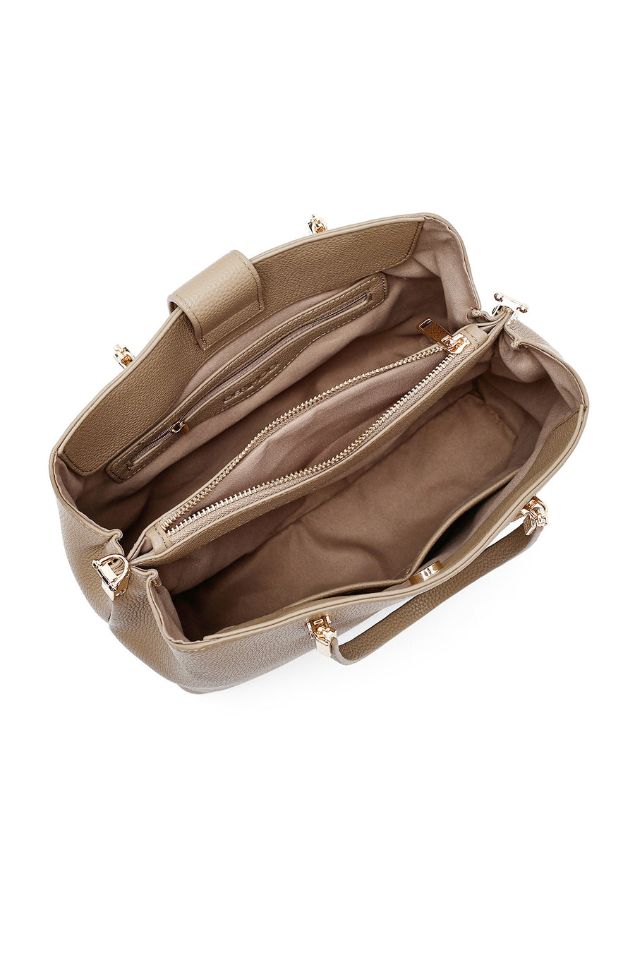 Woman Mink Long-Strap Classic Shoulder Bag