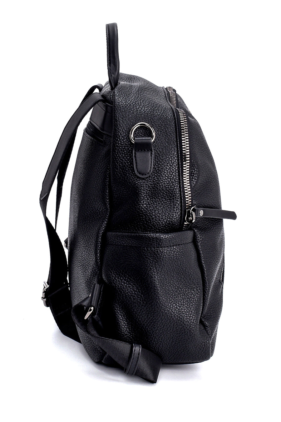 Women's Zipper Detailed Backpack