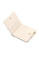 Women's Cream Knit Wallet | Derimod