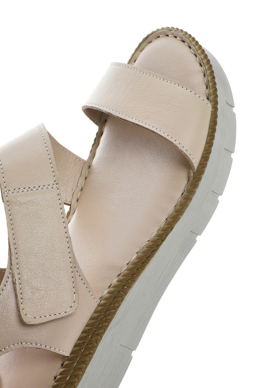 Women's Mink Strap Leather Comfort Sandals