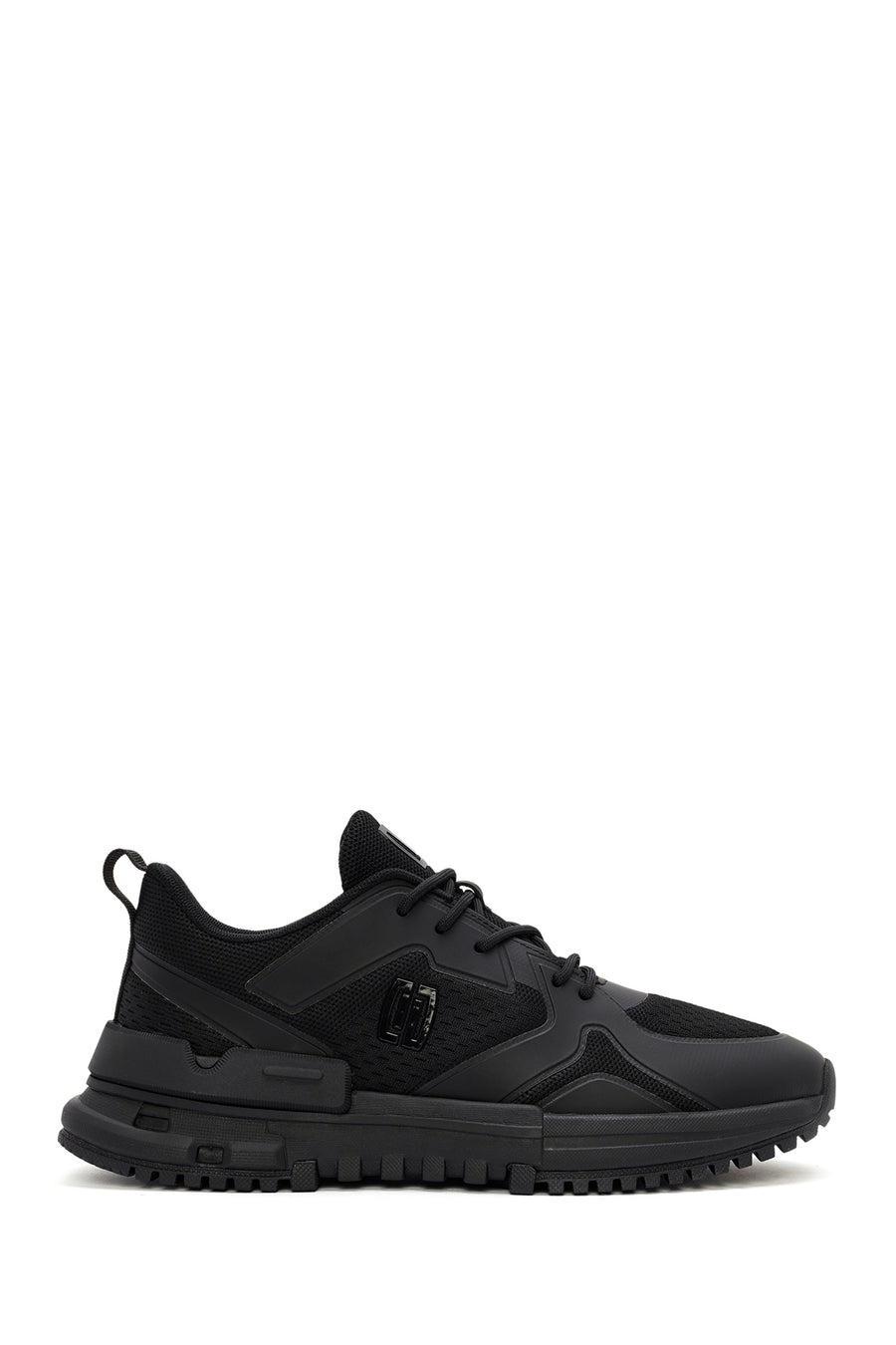 Derimod Zero Men's Black Lace Up Fabric Sneaker 24WFD690414 | Derimod