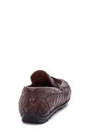 Erkek Deri Kroko Loafer | Derimod