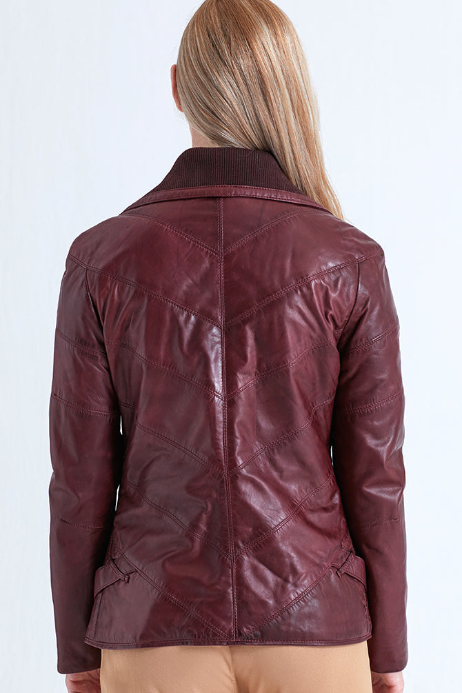 Tara Women's Leather Jacket