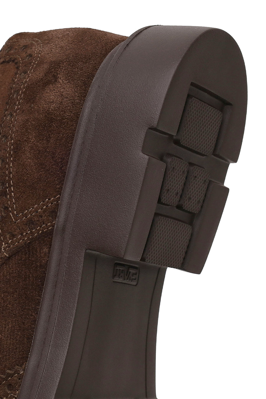 Male Brown Buckled Suede Casual Shoes