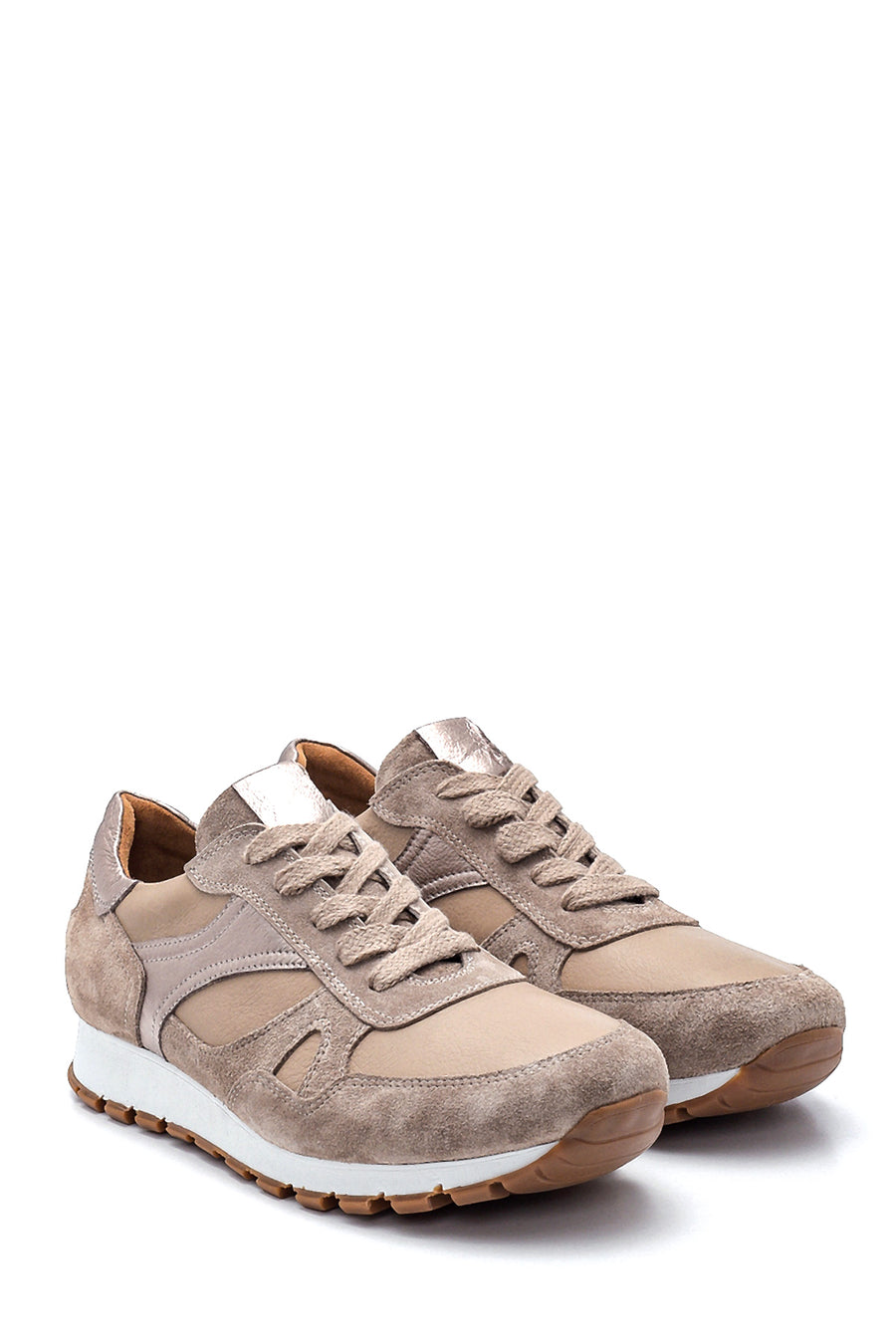 Kadın Metalik Detaylı Sneaker