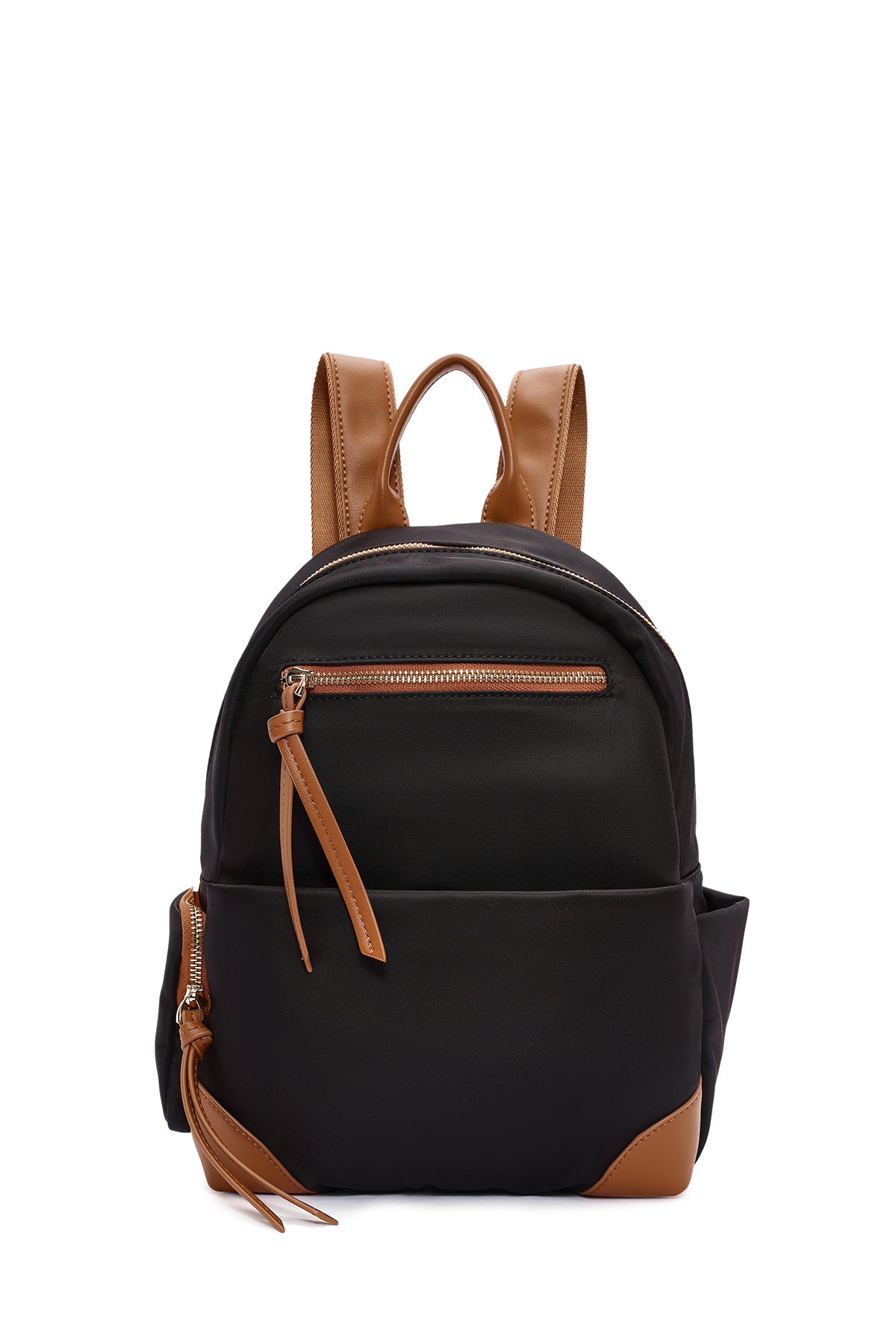 Women's Black Fabric Backpack 24WBD25716F | Derimod