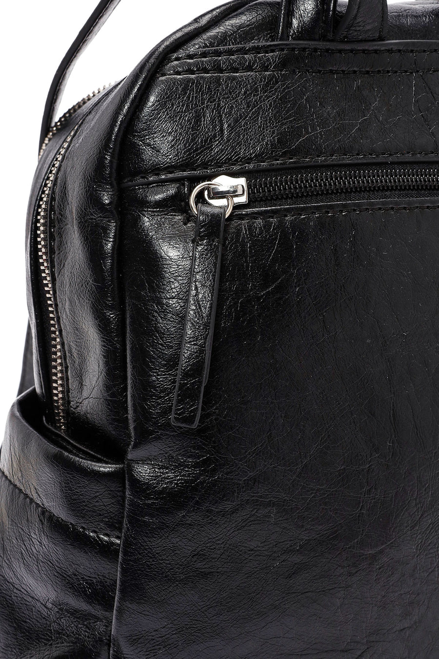 Women's Black Casual Backpack
