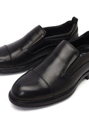 Derimod Fly Men Black Leather Casual Comfort Shoes | Derimod