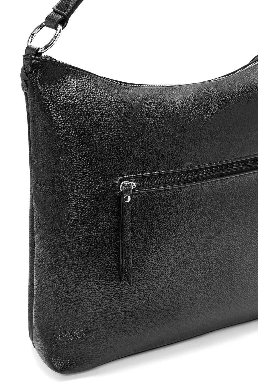 Women's Black Long Strap Shoulder Bag