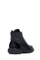 Geox Men's Black Faloria ABX Nubuck Leather Detailed Boots | Derimod