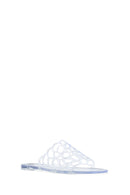 Women's Transparent Patterned Jelly Slippers | Derimod