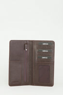 Brown Men's Leather Wallet | Derimod