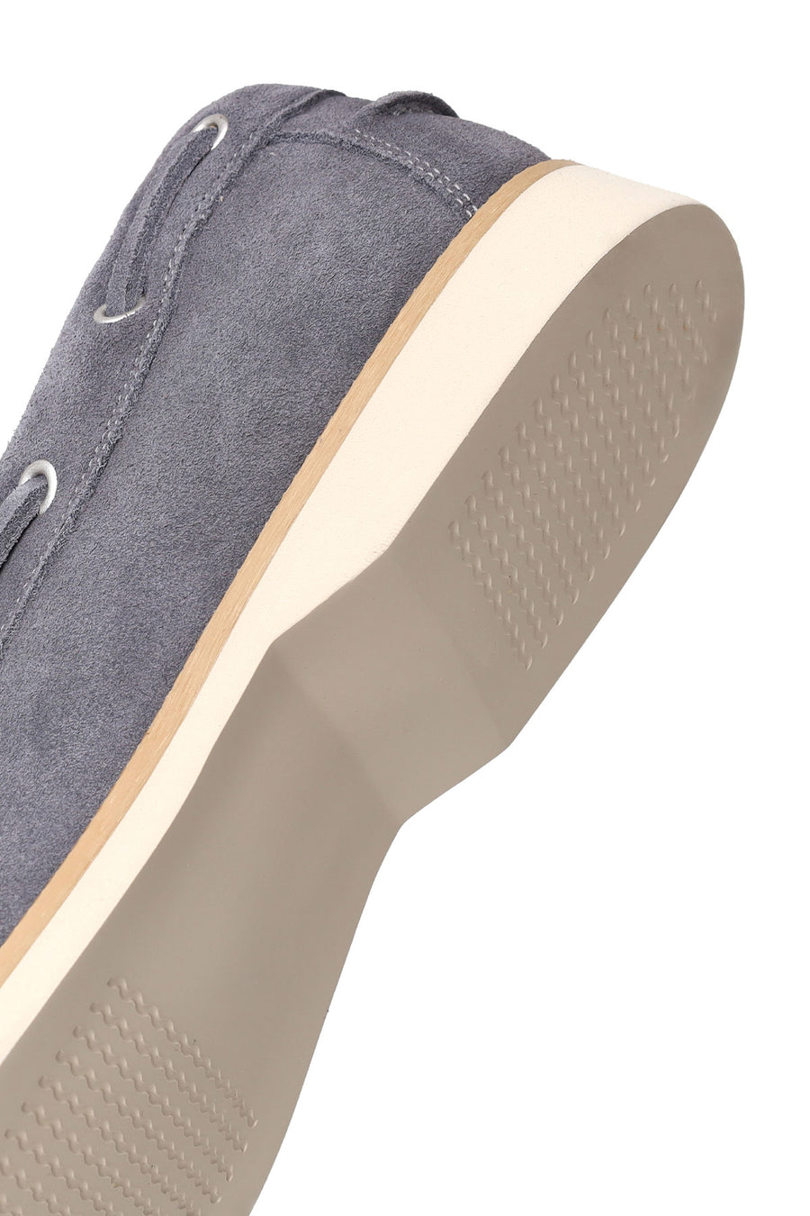 Male Gray Lace-Up Suede Casual Shoes