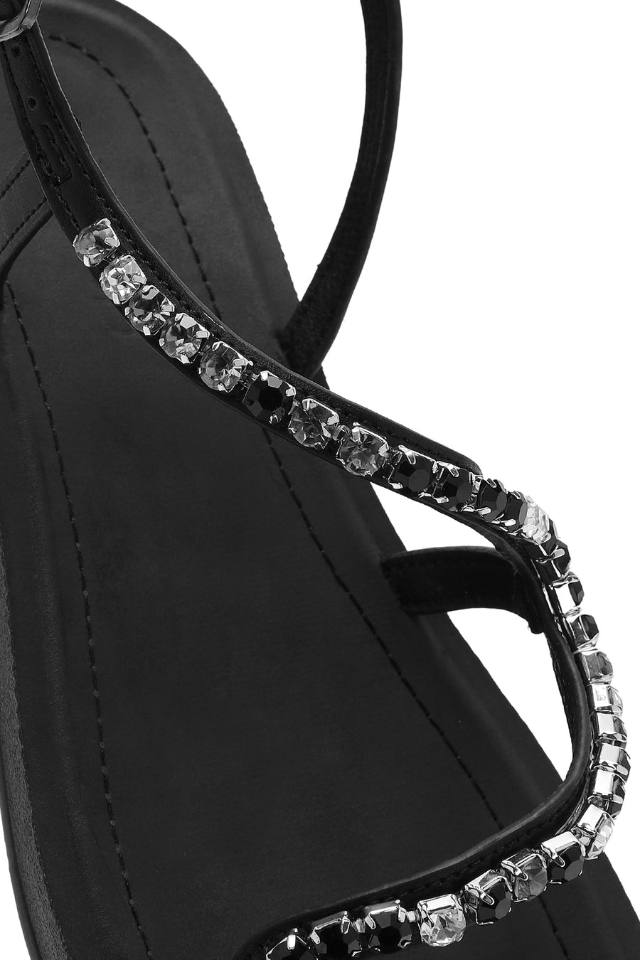 Women's Black Stone Sandals