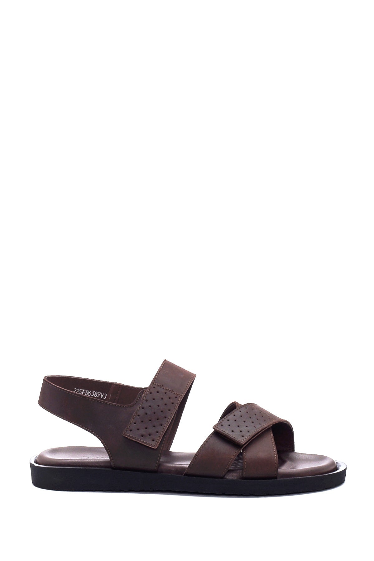Erkek Nubuk Deri Sandalet 22SFD6389V3 | Derimod