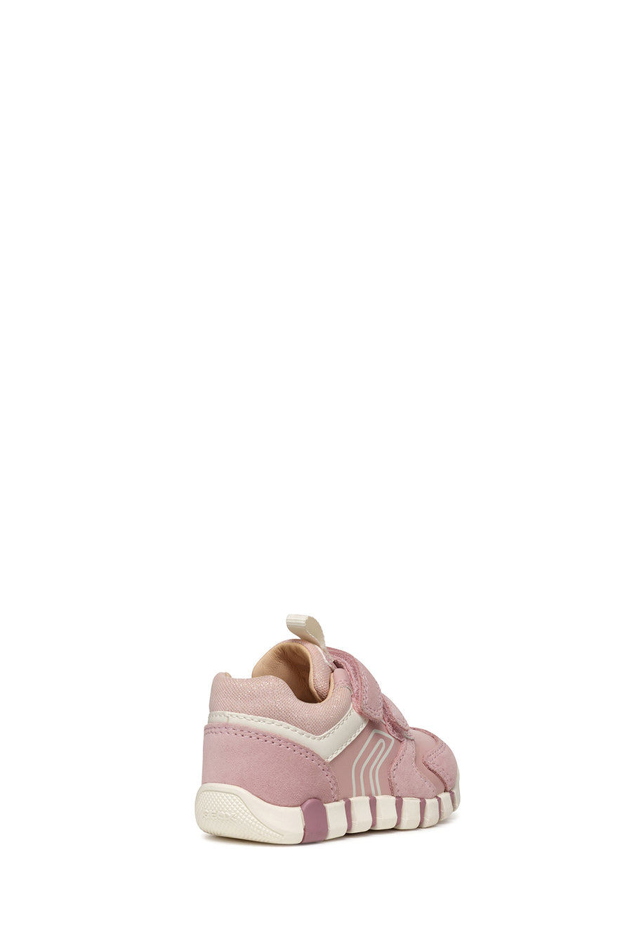 Geox Kız Bebek Pembe Iupidoo Bantlı Deri Sneaker