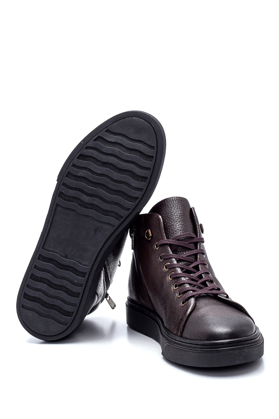Erkek Deri Boğazlı Sneaker