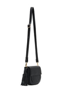 Women's Black Long Strap Shoulder Bag with Accessories | Derimod