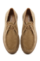 Women's Mink Suede Leather Oxford Shoes | Derimod