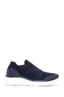 Women's Navy Blue Thick Soled Sneaker | Derimod