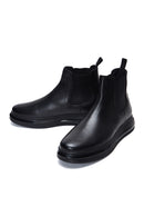 Men's Black Leather Boots | Derimod