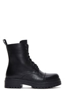 Women's Black Leather Boots | Derimod