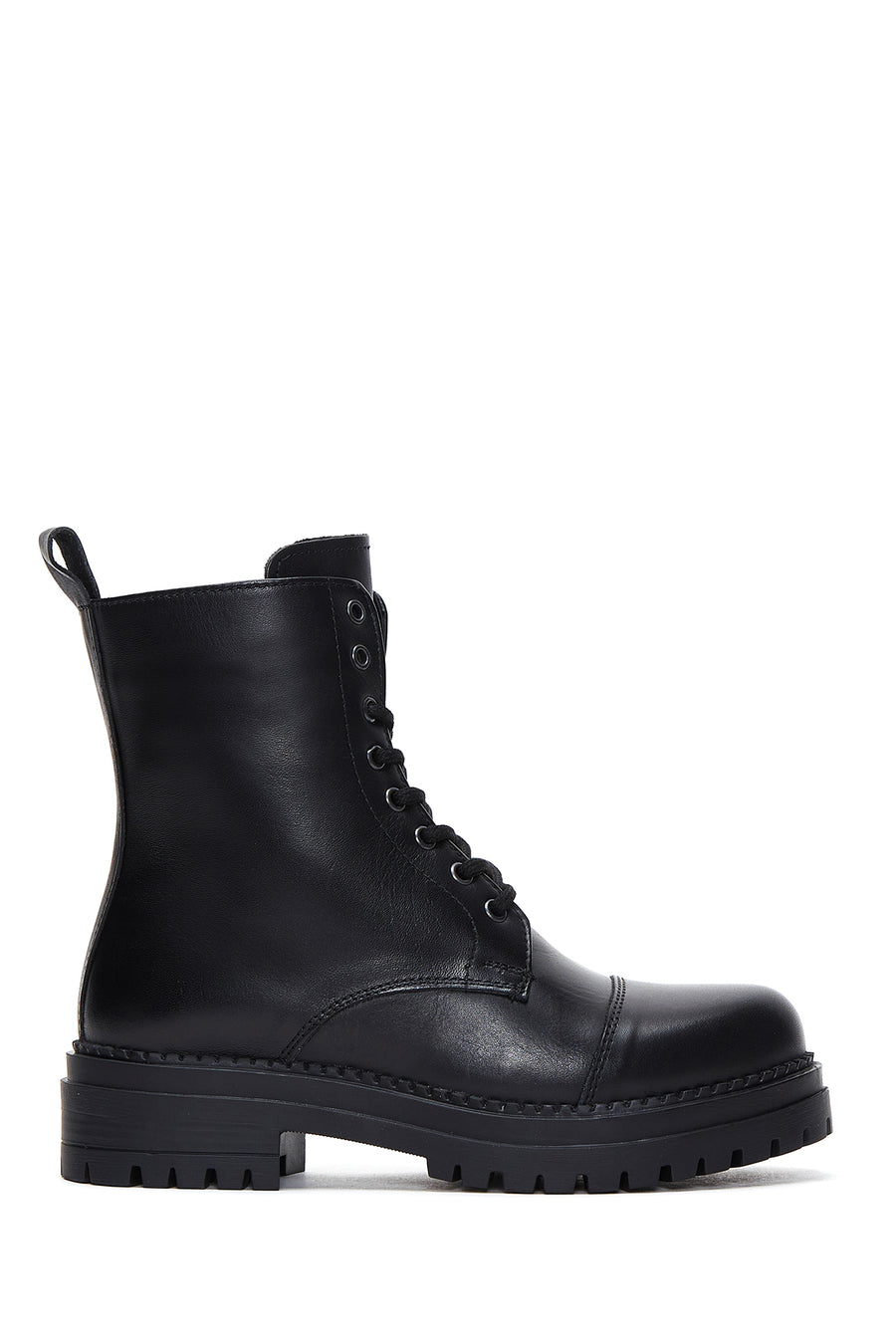 Women's Black Leather Boots 23WFD510218 | Derimod
