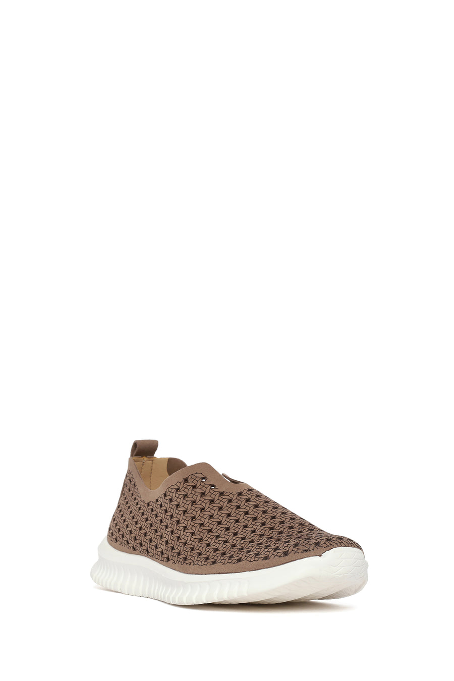 Woman Mink Patterned Suede Comfort Shoes