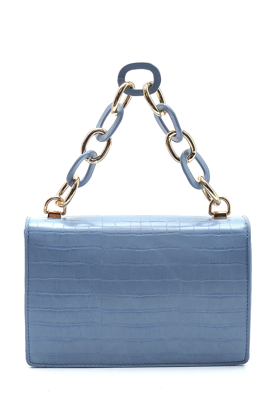 Women's Crocodile Patterned Crossbody Bag