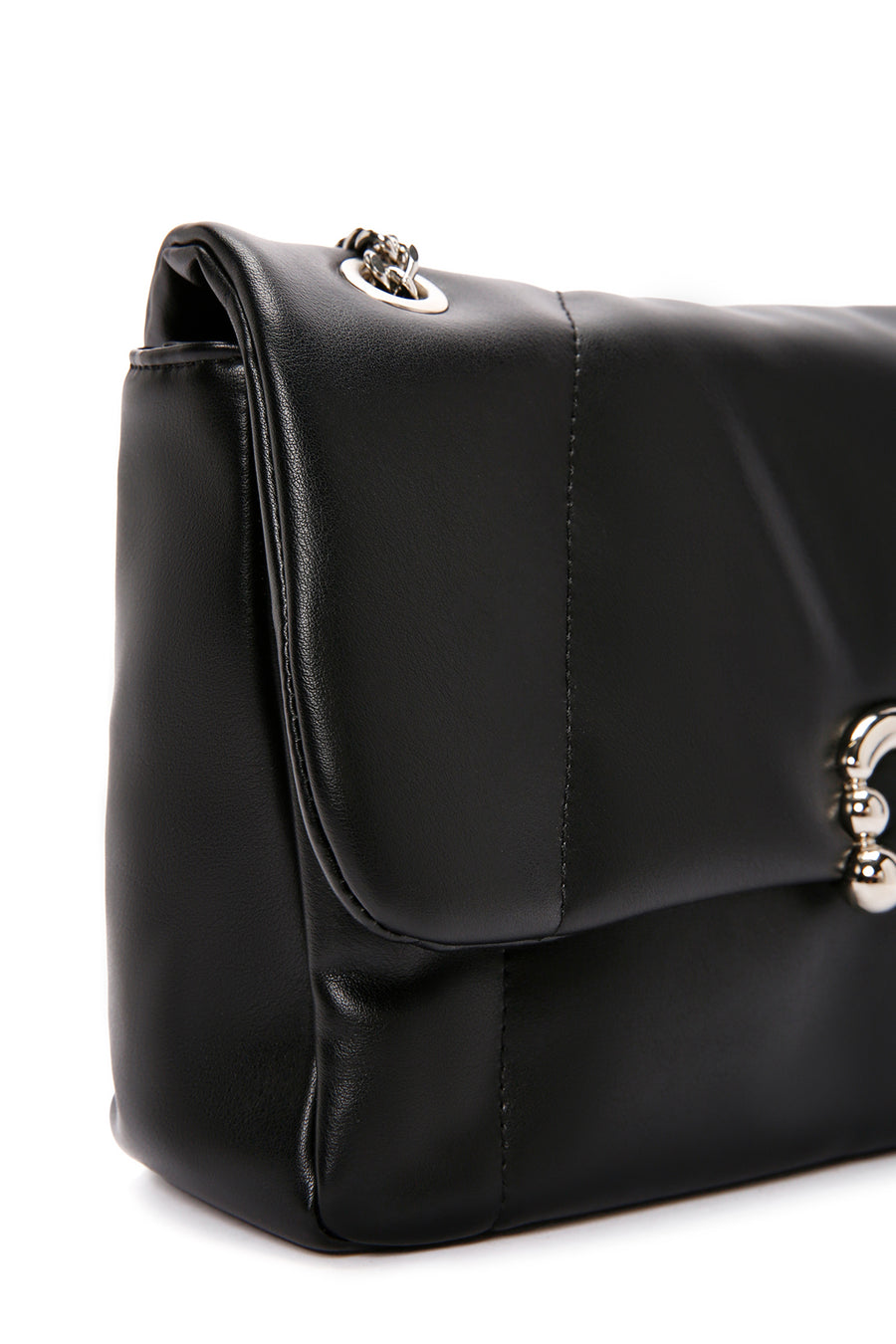 Women's Black Long Strap Shoulder Bag