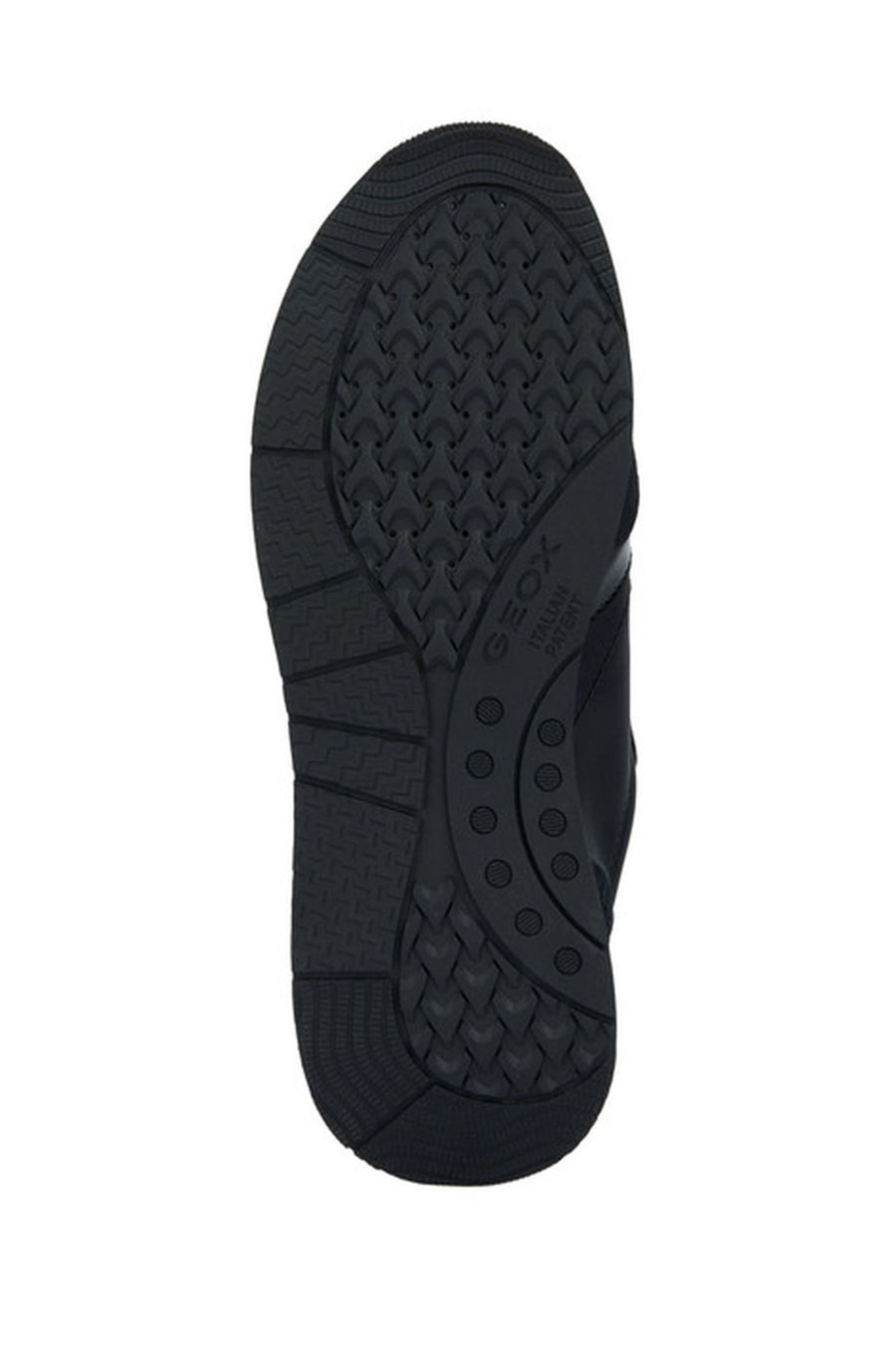 Geox Kadın Siyah Bulmya Bağcıklı Deri Sneaker