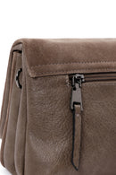 Women's Mink Suede Crossbody Bag | Derimod