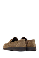 Male Tan Tasselled Suede Casual Loafer | Derimod