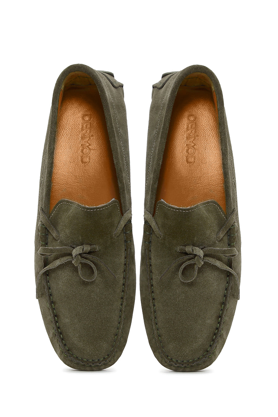 Men's Khaki Suede Leather Casual Loafer