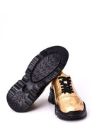 Women's High-Sole Sneaker | Derimod