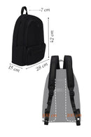 Male Black Casual Backpack | Derimod