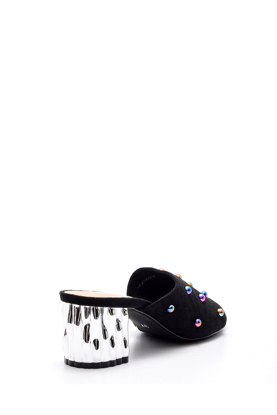 Women's Suede Heeled Slippers