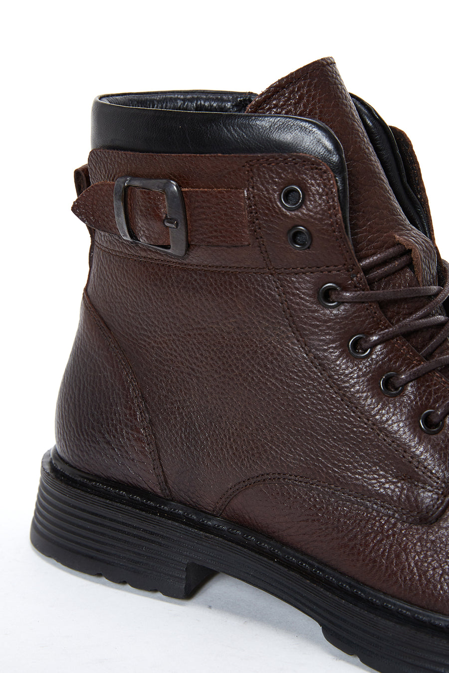 Men's Brown Leather Classic Boots
